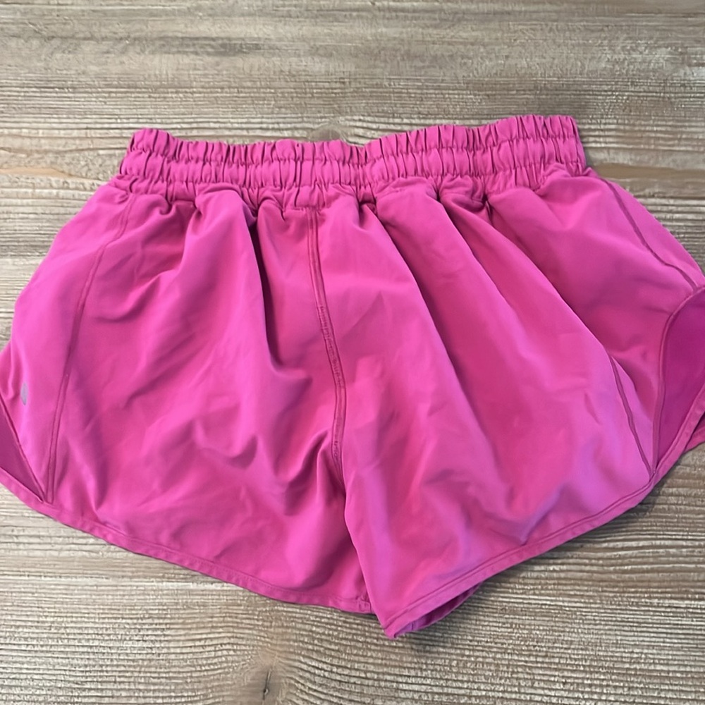 Pink Lululemon Athletic Shorts